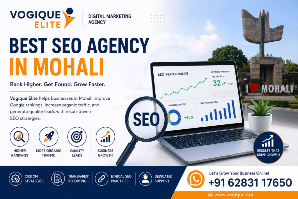 Best SEO Agency in Mohali