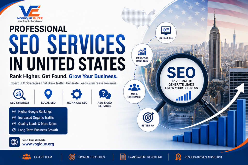 Professional SEO Services in United States by Vogique